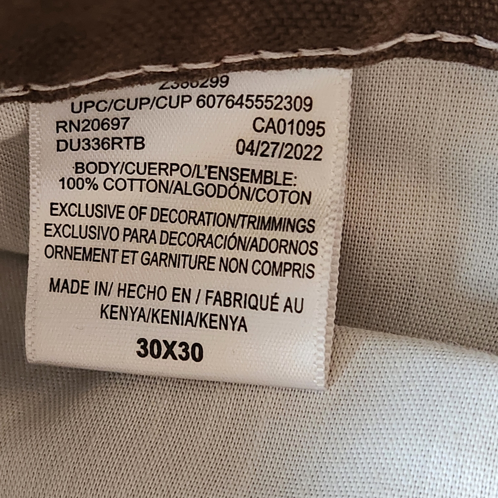 Brown Denim Jeans - Picture 2 of 3
